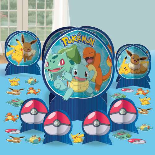 Pokemon Table Decorating Kit - Click Image to Close